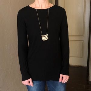 Black lightweight sweater